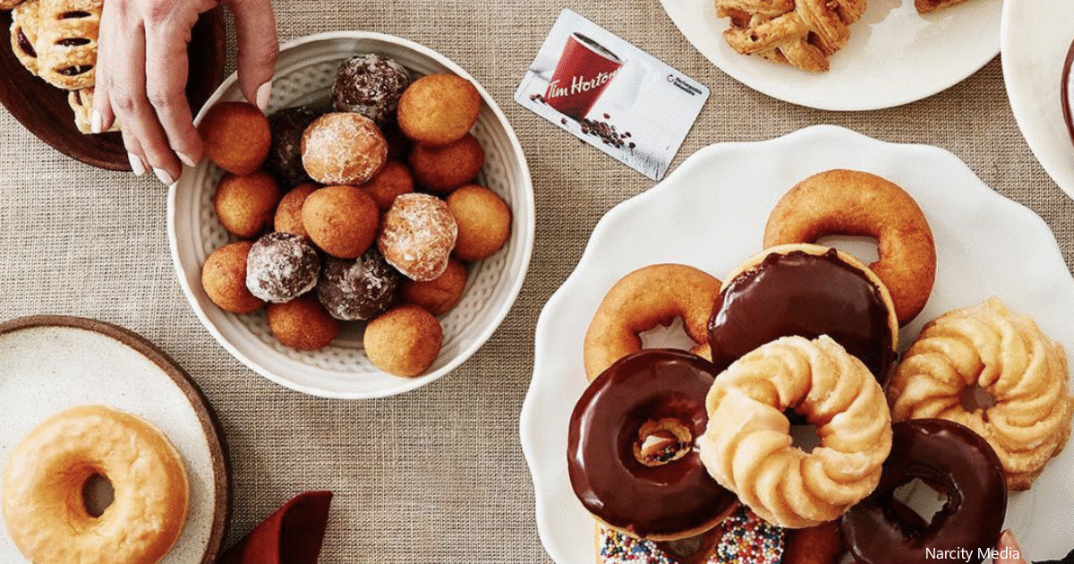 Tim Hortons just introduced a Double Double flavoured Timbit